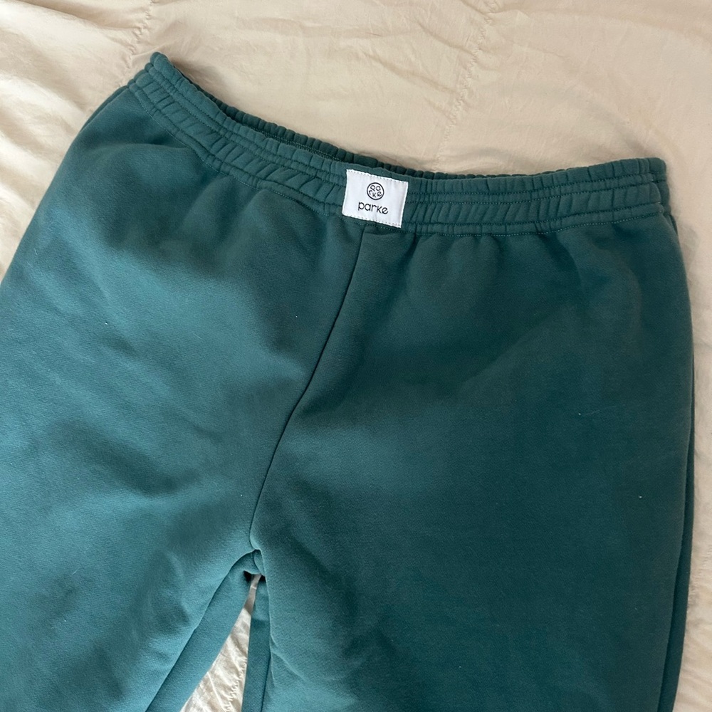 Parke Green Boxer Sweatpants